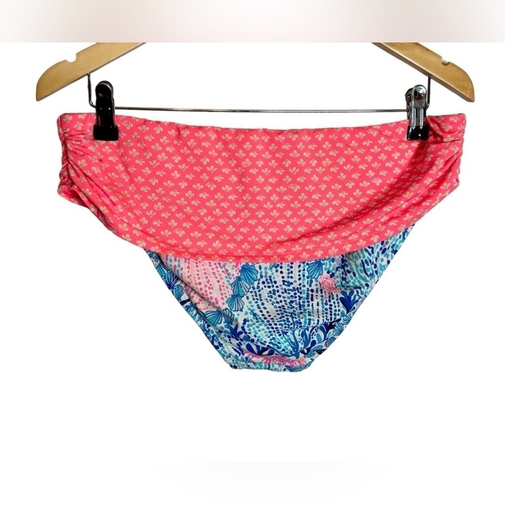 Lilly Pulitzer Lagoon Sarong Hipster Bikini Bottom Resort Sway With Me Hipster - Picture 5 of 8